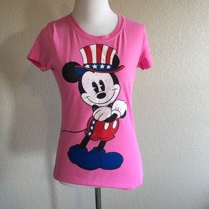 Mickey Mouse pink tee